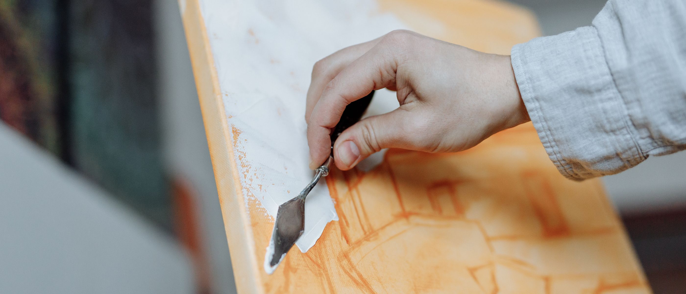 Plastering and Skimming in Coulsdon — dust sheets down and the room fully protected