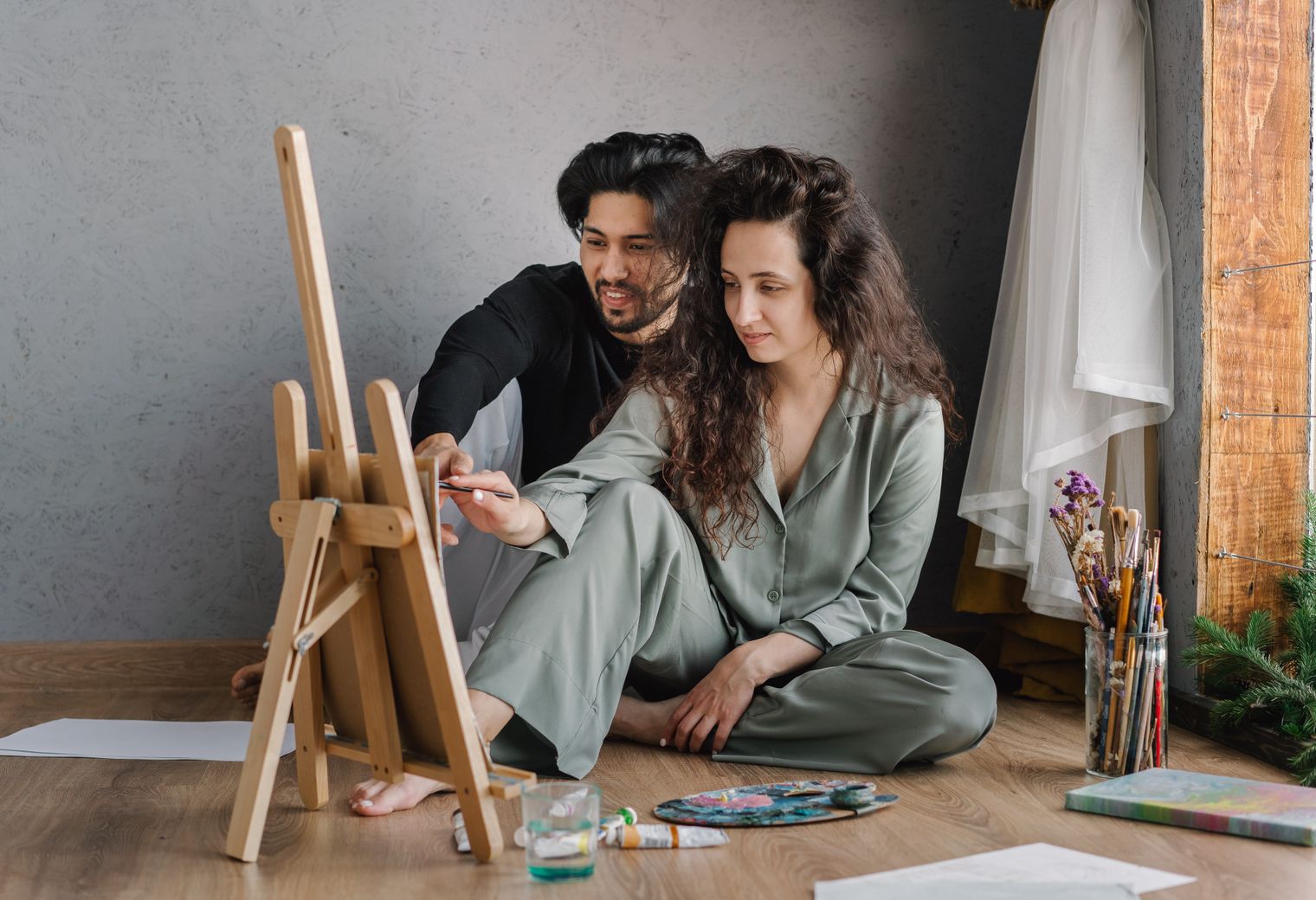 Painters and Decorators in Sutton — woodwork brushed to a crisp, smooth line