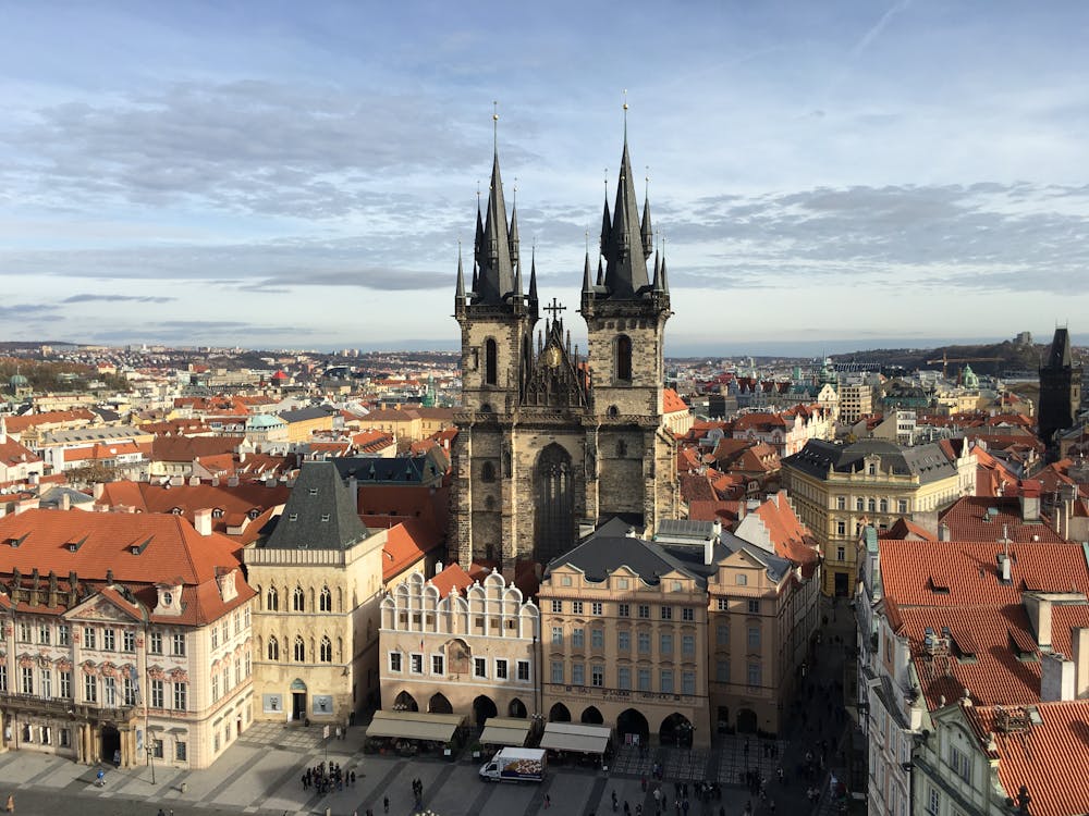 Foto profissional grátis de cidade, opinião, praga