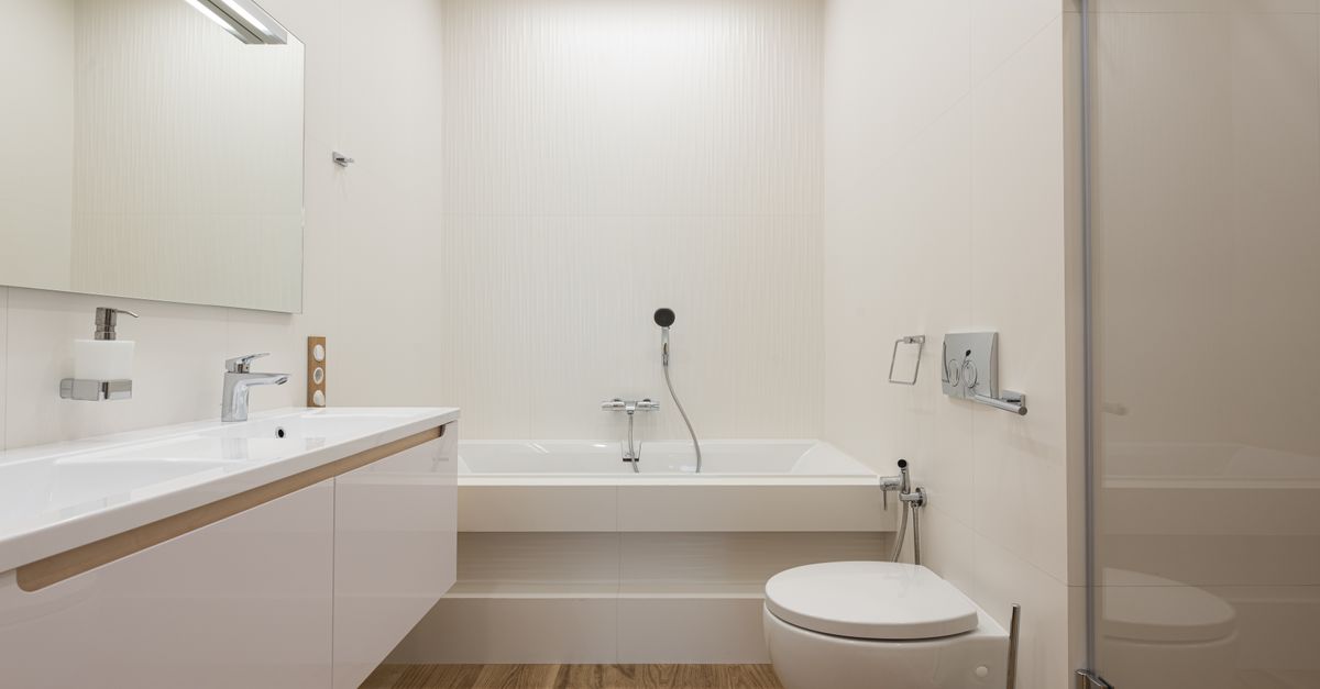 Toilet installation and replacement in a historic bathroom