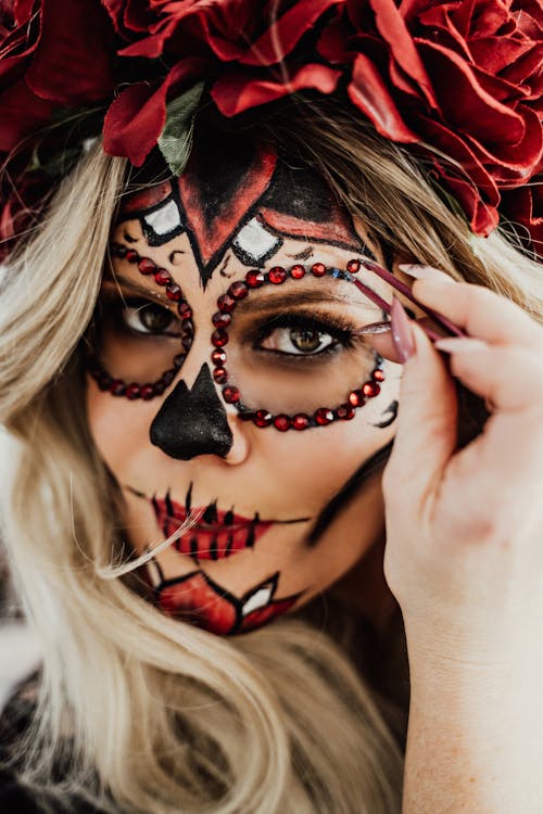 Immagine gratuita di costume di halloween, donna, faccia