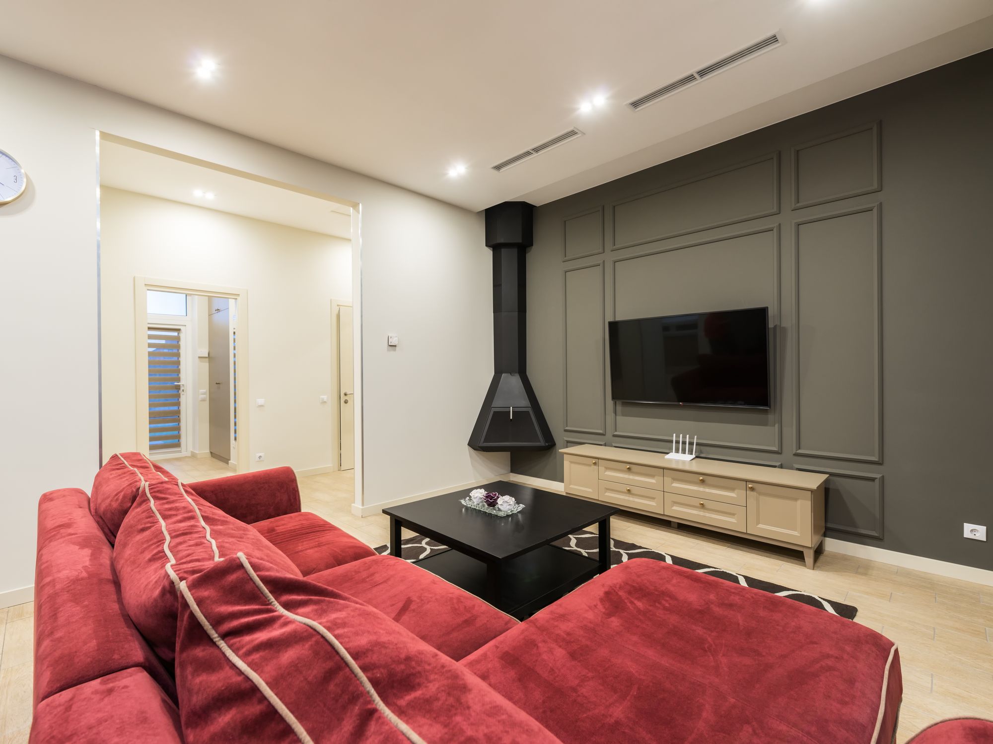 Interior Painting in South Croydon, Croydon — decorator applying interior paint to walls and ceilings