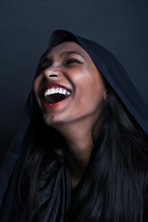 Woman Laughing Photo