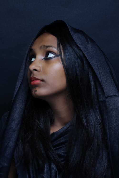 Free Closeup Photography of Woman Wearing Black Robe Stock Photo