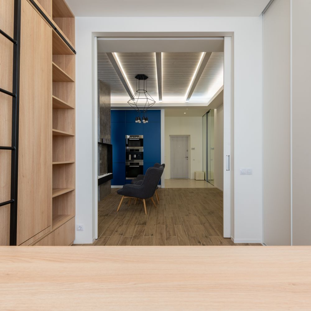 End of Tenancy Decorating in Brentford — woodwork brushed to a crisp, smooth line