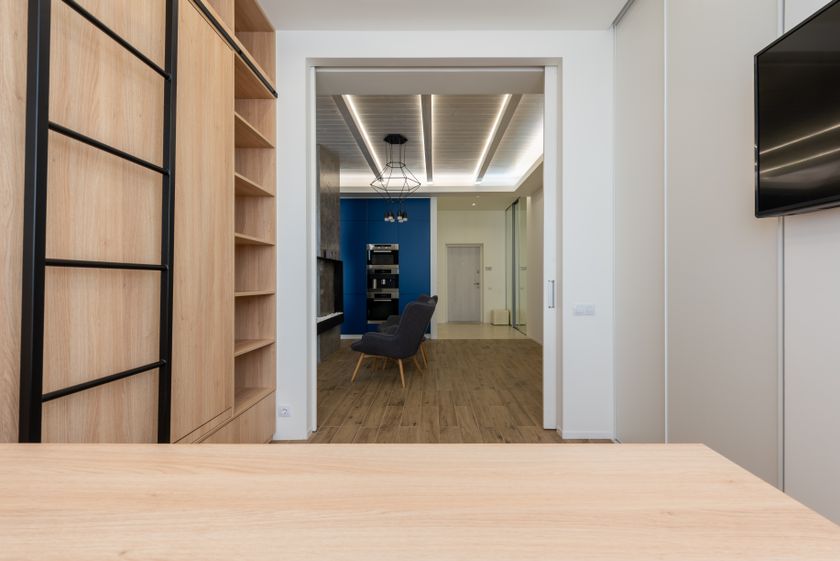 Warm minimal interior — photo by Max Vakhtbovych on Pexels