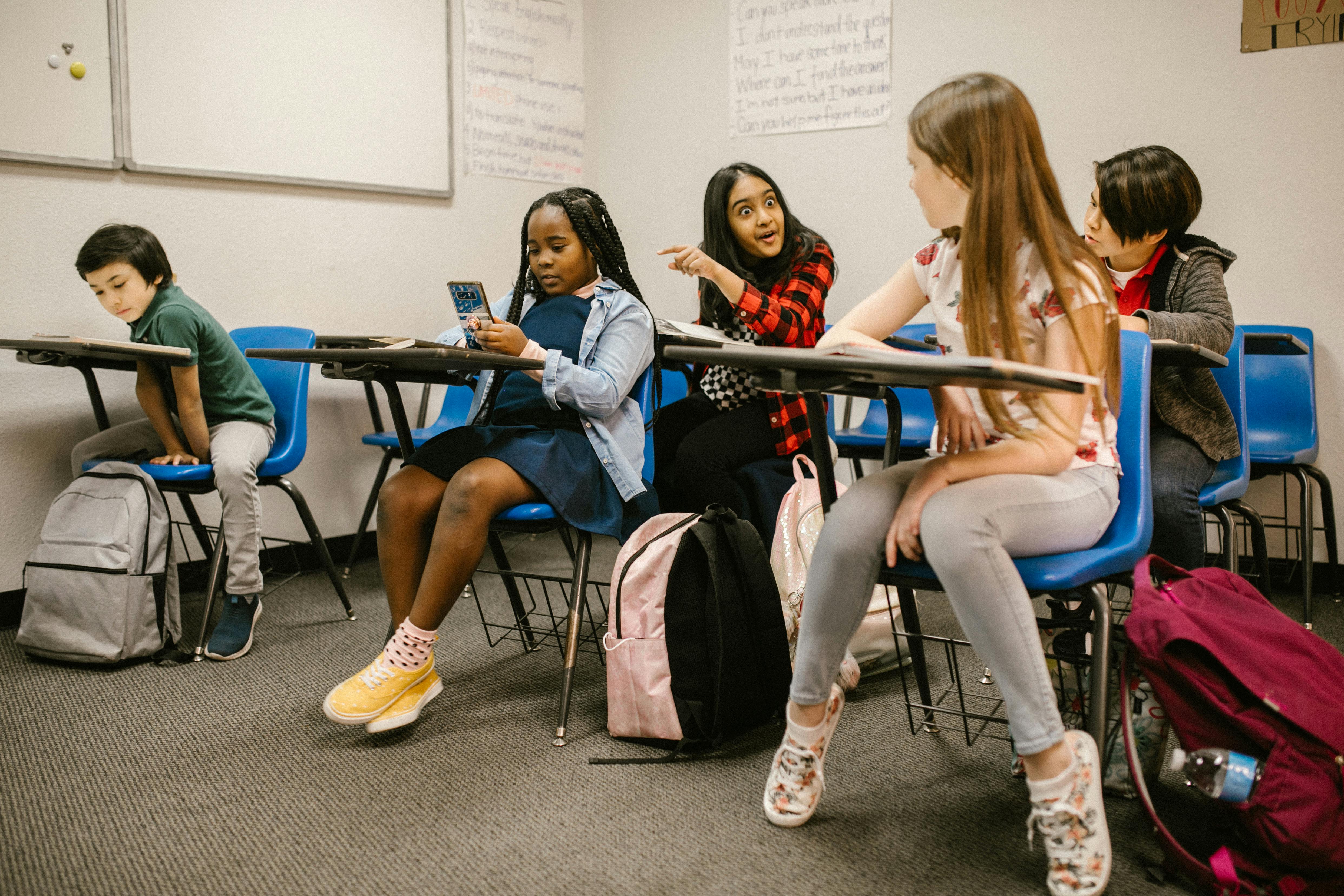 bullying inside a classroom