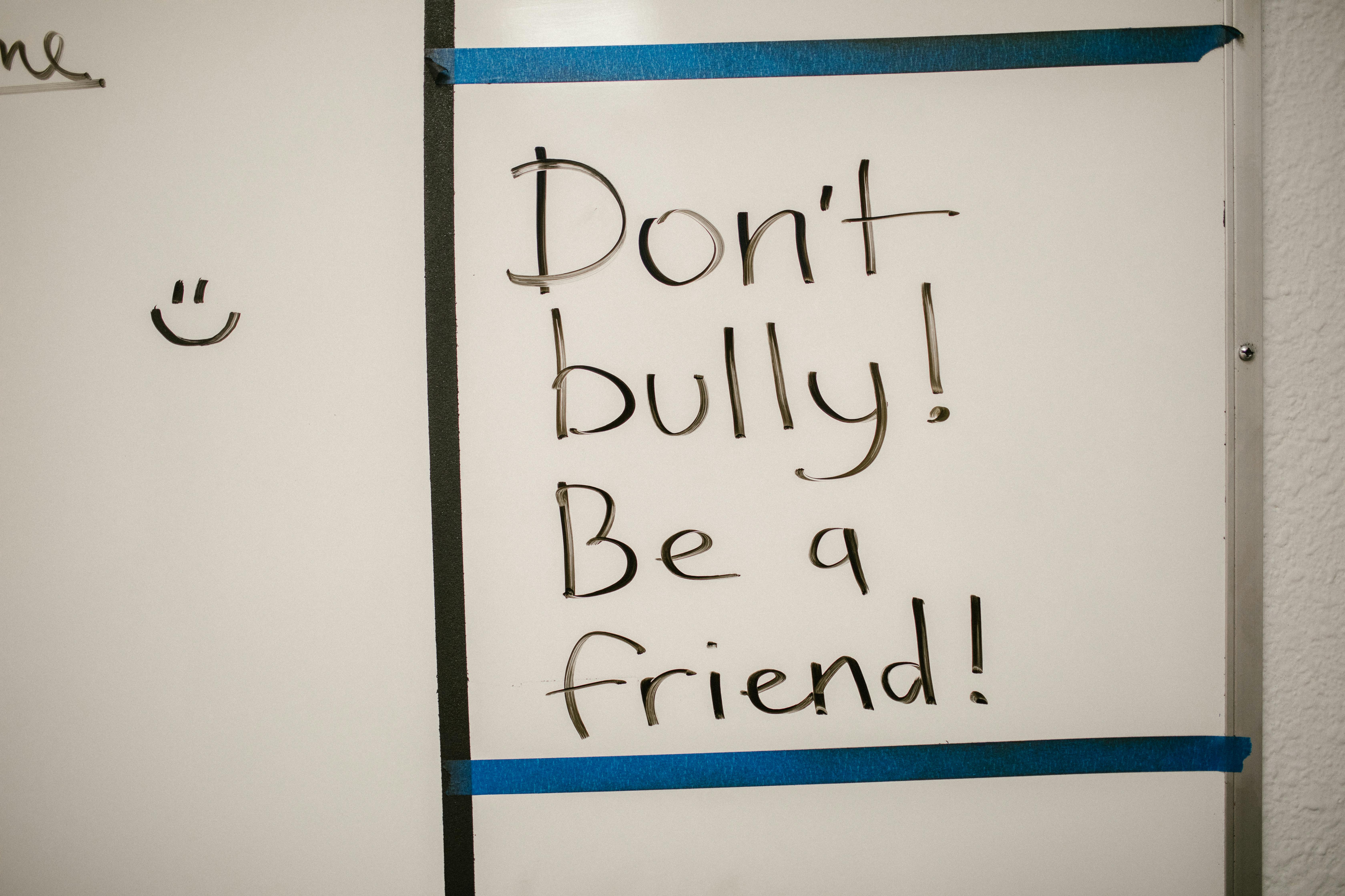 message against bullying