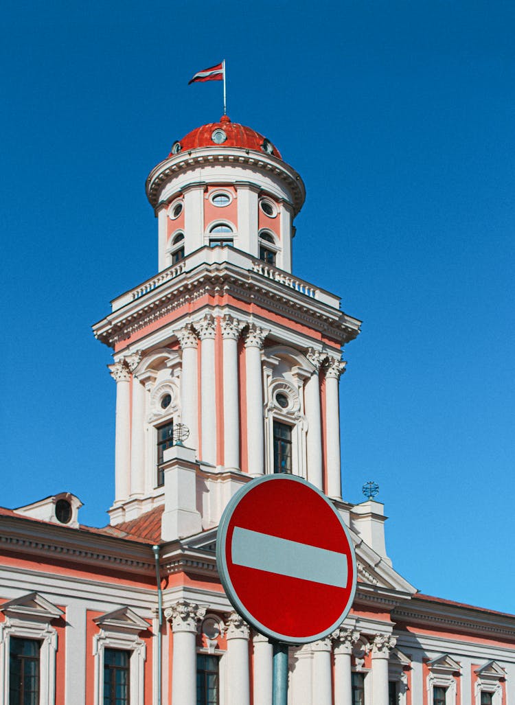 The  Art And History Museum Building In Jelgava Latvia