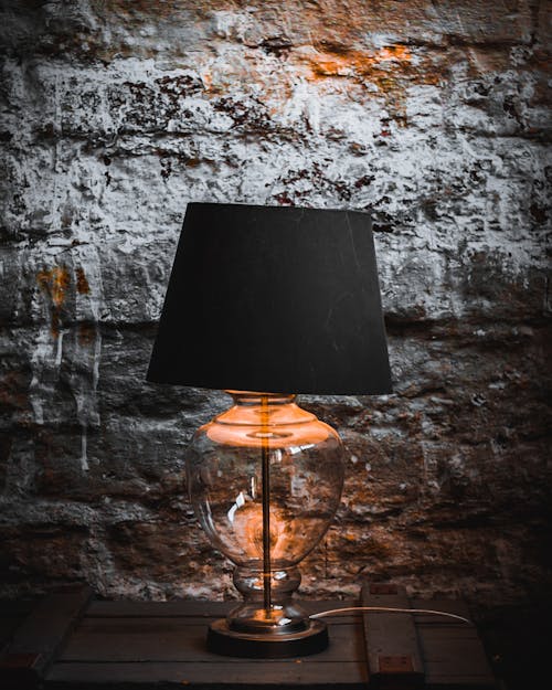 A Lamp near the Wall