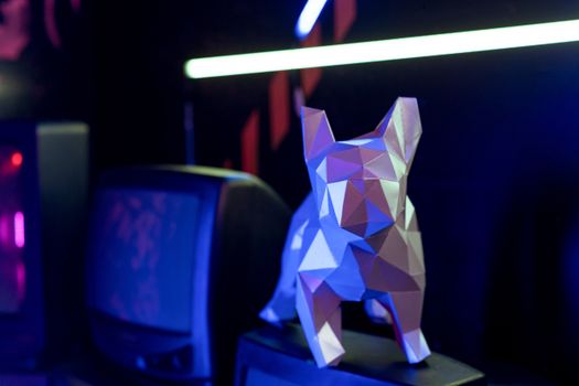Close Up Shot of a Dog Figurine