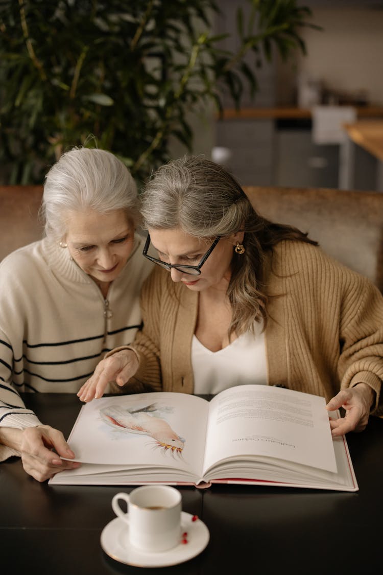 Women Reading A Book