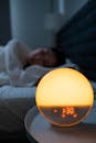 Alarm Clock on a Side Table
