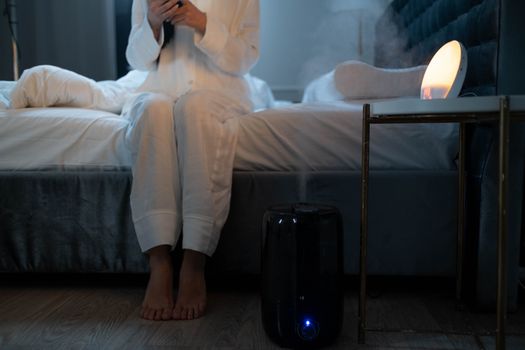 Humidifier in a Room