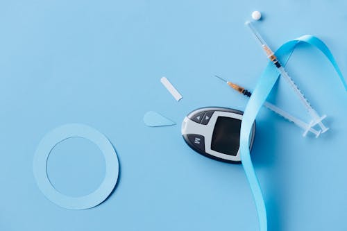 diyabet test şeridi, diyabetik kit, enjeksiyon içeren Ücretsiz stok fotoğraf