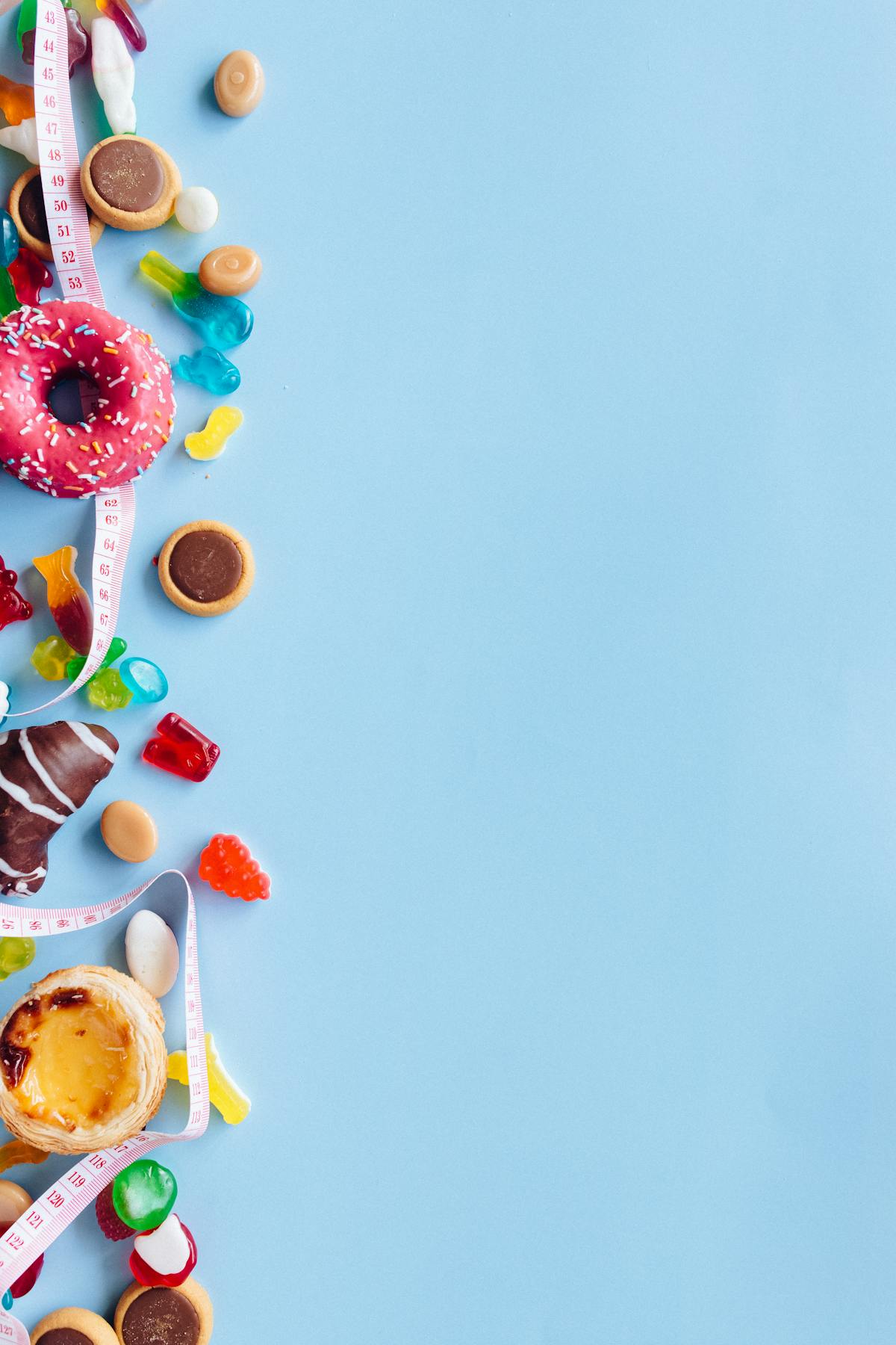 Illustration of the digestive tract to show the path of food through the body