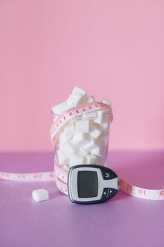 Sugar Cubes in a Glass