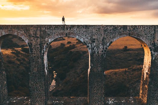 Immagine gratuita di acqua, acquedotto, aereo