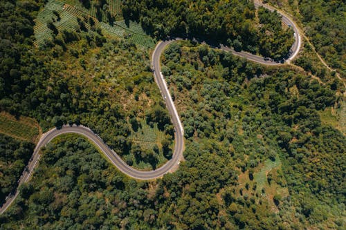 Бесплатное стоковое фото с асфальтовая дорога, вид сверху, гиперлокалмкс