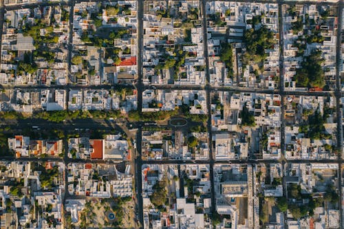 城市, 城鎮, 墨西哥無人機 的 免費圖庫相片