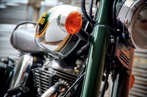 Free stock photo of classic moto, colection, direccional Stock Photo