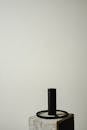 Black Candle Holder on Concrete Post