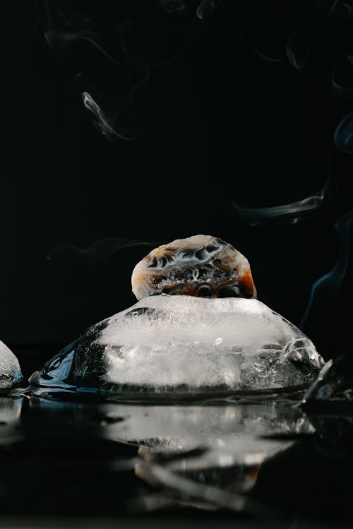 冰, 反射, 垂直拍攝 的 免費圖庫相片