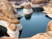 White and Brown Canyon during Daytime