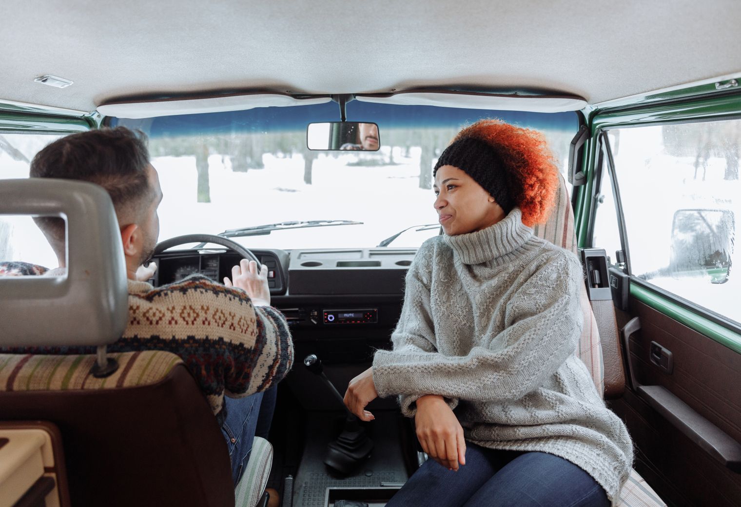 Llan-non — movers delivering furniture from a van