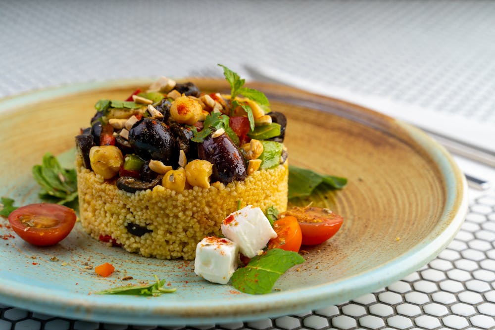 Mediterranean Chickpea Couscous Mediterranean Chickpea Couscous