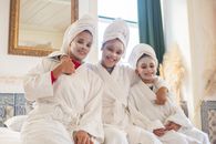 Free stock photo of affection, bathrobe, beauty routine