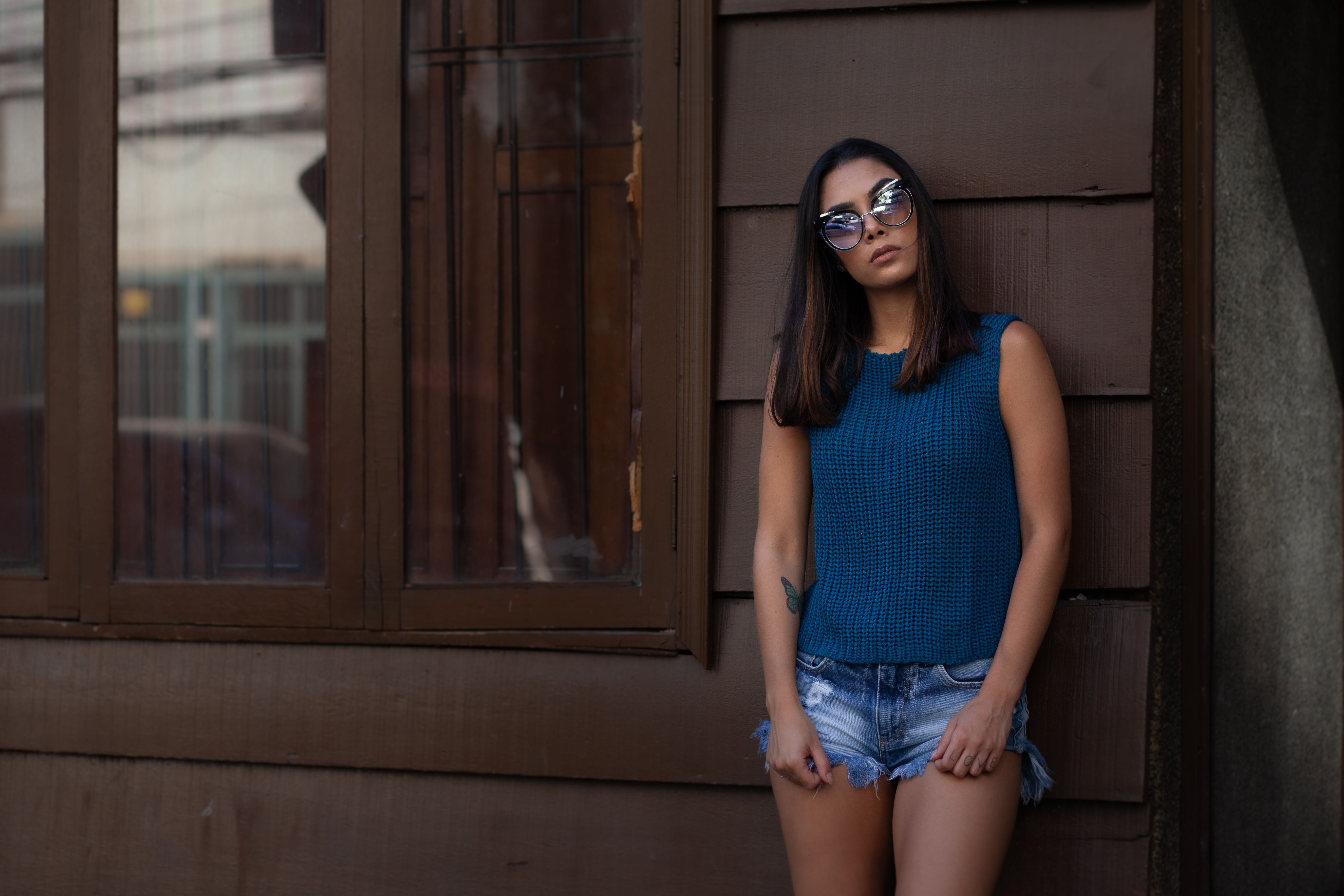 Denim Blend Short Kurti
