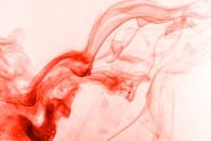 Pink and White Abstract Painting