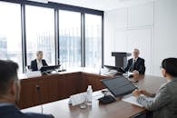 Professional People having Meeting