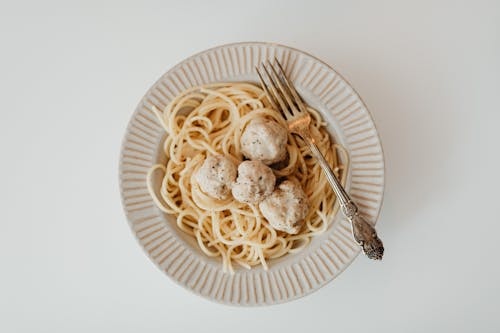 Close-Up Shot of a Delicious Pasta on a Plate