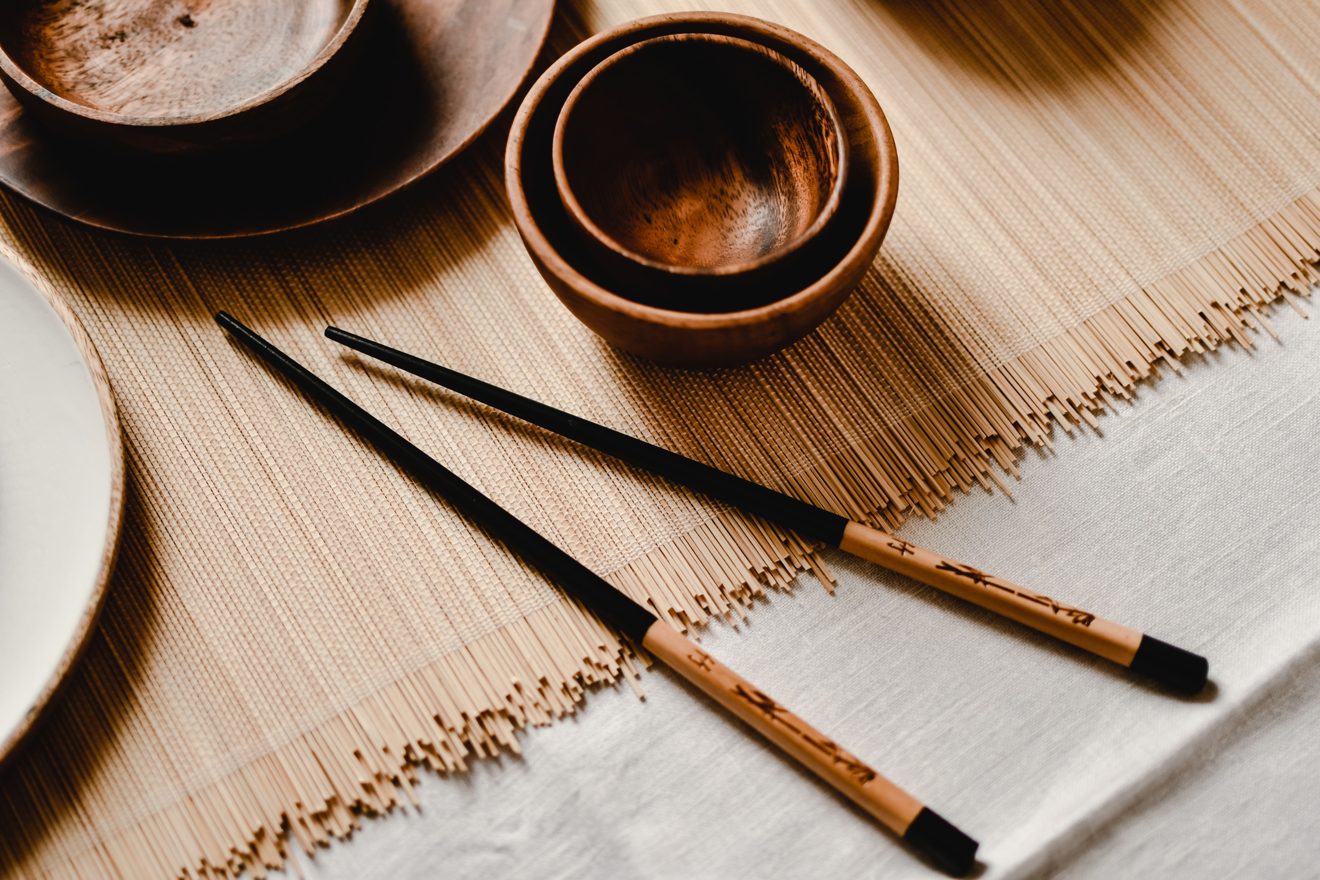 Tableware and kitchenware, of wood; of bamboo, chopsticks
