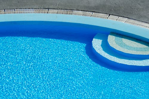 Sunlit Swimming Pool