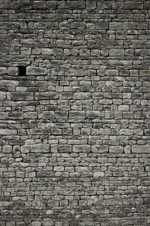 Free A Fortress Made of Brick Wall Stock Photo