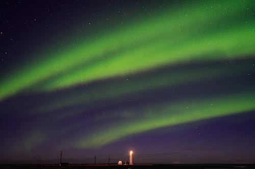 A View of the Beautiful Aurora Borealis