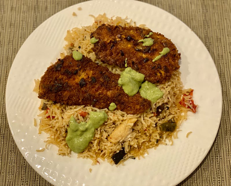 Matériel de calligraphie arabe : encrier, plume et papier