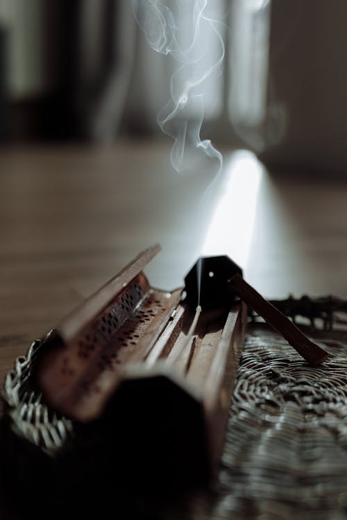 Burning on Incense Sticks