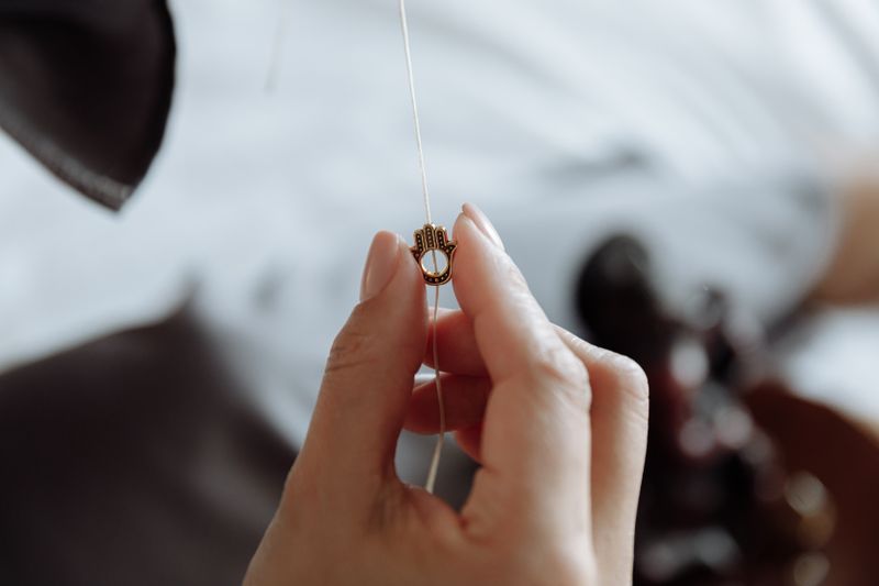 Hamsa jewellery