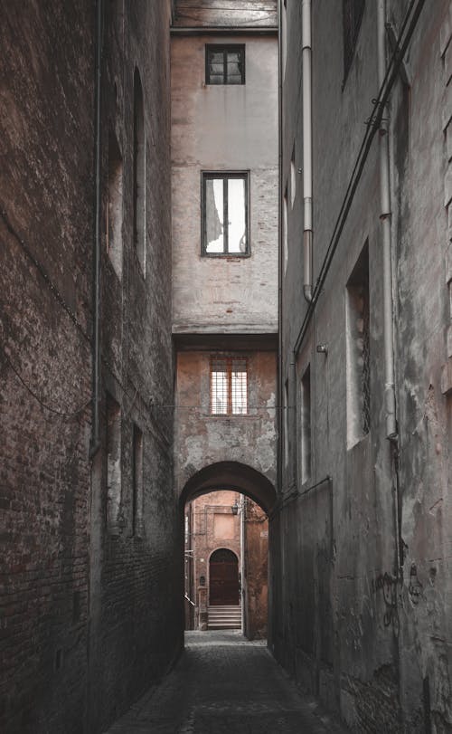 An Alley Between Buildings