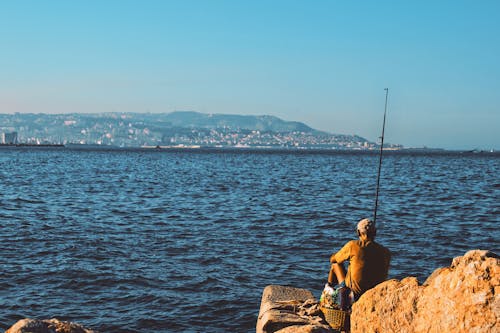 Man Fishing 