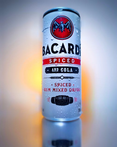 Foto stok gratis bacardi, beriklan, fotografi minum