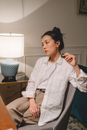 Free stock photo of adult, armchair, asian