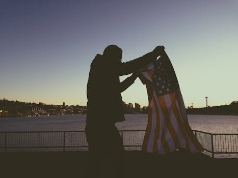 Free stock photo of united states of america, flag, patriotism, patriotic
