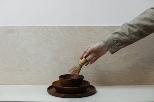 Ingyenes stockfotó bambusz habverővel, fából készült, kéz témában