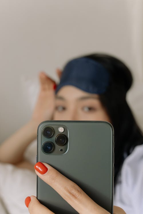 Free Woman Taking Selfie Stock Photo