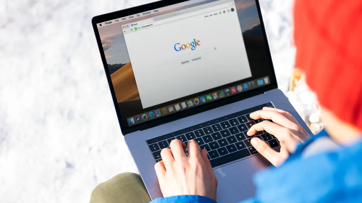 How to Find Backlink Opportunities on a Website You Already Have How to Find Backlink Opportunities on a Website You Already Have — Person Using Macbook Pro with Google Website on Scree